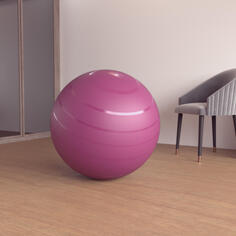 Фитнес-мяч размер 3 / 75 см - бирюзовый DOMYOS, темный бензин/темный бензин/голубой лед
