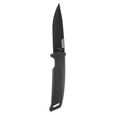 Охотничий нож SIKA 100 10 см фиксированный GRIP Черный SOLOGNAC, черный