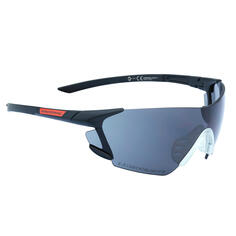 Стрелковые очки CLAY 100 OTG с устойчивыми к царапинам линзами категории 0 SOLOGNAC, черный
