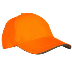 Охотничья кепка/фуражка SUPERTRACK оранжевая SOLOGNAC, неоновый оранжевый psa