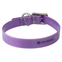 Ошейник для собак 500 фиолетовый SOLOGNAC, ночь синий