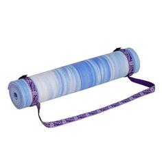 Ремень для переноски коврика для йоги, с рисунком, фиолетовый BODHI, фиолетовый
