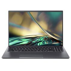 Ноутбук Acer Swift X SFX16-52G-73U6, 16&quot;, 16Гб/512Гб, Core i7-1260P, Arc A370M, стальной серый, английская раскладка