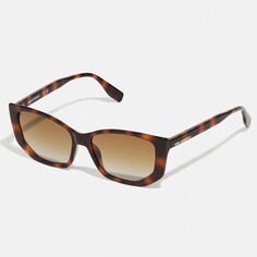Солнцезащитные очки Karl Lagerfeld Animal print, коричневый