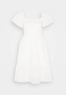 Платье Gap Smock Summer, белый