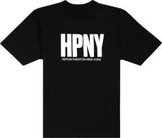 Футболка Heron Preston HPNY, черный/белый