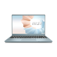Ноутбук MSI Modern 14 B11MO-1250 14&quot;, 8 Гб/512 Гб, i5-1135G7, светло-синий, английская клавиатура