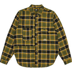 Рубашка Palace x Engineered Garments Panel Check, зеленый