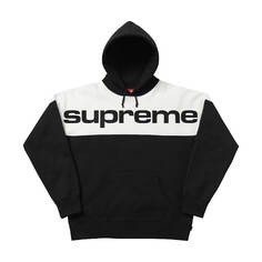 Худи Supreme Blocked Sweatshirt, черный