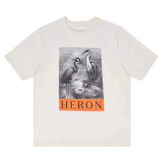 Футболка Heron Preston NF Heron BW Short-Sleeve, белый/черный