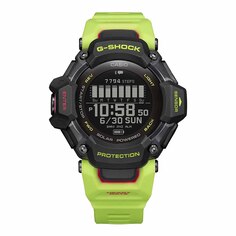 Умные часы Casio G-Shock GBD-H2000, черный/салатовый