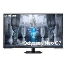 Игровой монитор Samsung Odyssey Neo G7 43&apos;&apos;, 4K, 144 Гц, белый, LS43CG702NNXZA