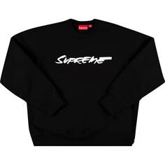 Свитшот Supreme Futura Logo Crewneck, черный