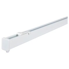 Карниз для штор одинарный, 140 см Ikea Vidga, белый