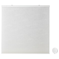 Cотовидные жалюзи с сетевым блоком 120x195 см Ikea Praktlysing, белый