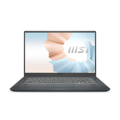 Ноутбук MSI Modern 15 A11MU-1066 15.6&quot;, 8 Гб/512 Гб, i5-1155G7, темно-серый, английская клавиатура