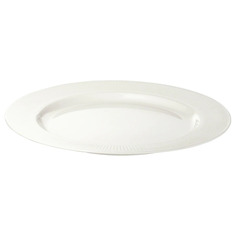 Тарелка десертная Ikea Ofantligt, 22 см, белый