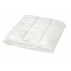 Одеяло Ikea Stjarnbracka тёплое 155x220, белый