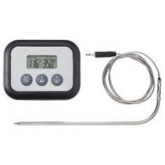 Термометр/таймер для мяса Ikea Fantast, цифровой черный