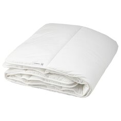 Одеяло Ikea Stjarnbracka очень тёплое 155x220, белый