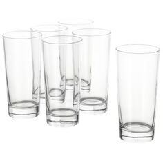 Набор стаканов 6 штук 400 мл Ikea, прозрачный