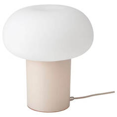 Настольная лампа Ikea Dejsa, бежевый/молочный