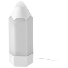 Ночник Ikea Pelarboj, белый/разноцветный