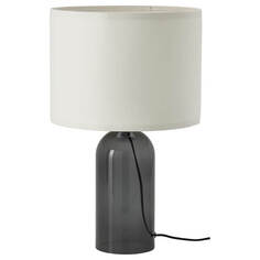 Настольная лампа Ikea Tonvis, дымчато-серый/белый