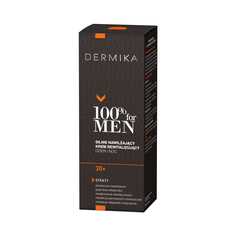 Dermika 100% for Men Cream 30+ Высокоувлажняющий восстанавливающий дневной и ночной крем 50мл