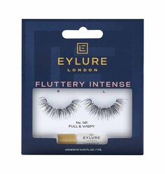 Eylure Накладные ресницы Fluttery Intense Lashes с клеевым эффектом двойного объема No. 141