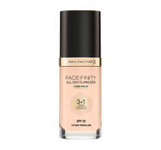 Max Factor Тональная основа Facefinity All Day Flawless 3in1 Flexi-Hold SPF20 Тональная основа для лица 10 Fair Porcelain 30 мл