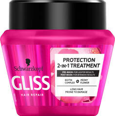 Gliss Supreme Length Protection 2-in-1 Treatment защитная маска для длинных и поврежденных волос 300мл