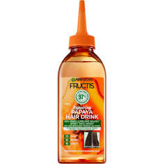 Garnier Fructis Hair Drink Papaya жидкий ламеллярный кондиционер мгновенного действия для поврежденных волос 200мл