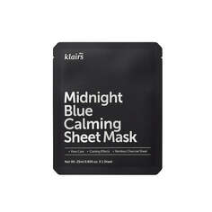 Klairs Midnight Blue Calming Sheet Mask Успокаивающая тканевая маска 25 мл