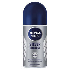 Nivea Шариковый антиперспирант Men Silver Protect 50мл