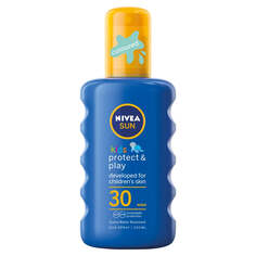 Nivea Sun Kids Protect &amp; Play увлажняющий солнцезащитный спрей для детей SPF30 200мл