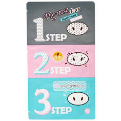 HOLIKA HOLIKA Pig-Nose Clear 3-Step Kit очищающие полоски для пор носа 3 шт.