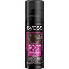 Syoss Root Retouch Маскирующий спрей для восстановления роста Черный 120мл