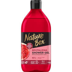 Nature Box Гель для душа восстанавливающий с маслом граната Pomegranate Oil 385мл