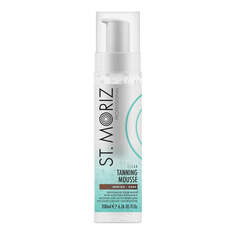 St.Moriz Professional Clear Tanning Mousse Medium Dark Бесцветный мусс-автозагар 200мл