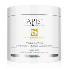 APIS Маска из водорослей Vitamin Balance с витамином С и белым виноградом 200г
