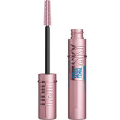 Maybelline Водостойкая тушь для ресниц Lash Sensational Sky High, черная, 6 мл