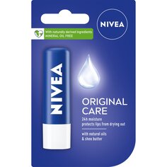 Nivea Губная помада для ухода за губами Original Care 4,8 г