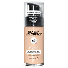 Revlon Тональная основа ColorStay Makeup for Normal/Dry Skin SPF20 для нормальной и сухой кожи 110 Цвет слоновой кости 30 мл