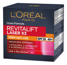 L&apos;Oreal Paris Дневной антивозрастной крем Revitalift Laser X3 SPF20 50мл L'Oreal