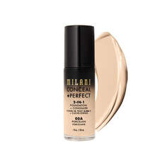 Milani Conceal + Perfect 2-in-1 Foundation + Concealer 00A Porcelain 30мл
