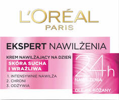 L&apos;Oreal Paris Увлажняющий дневной крем Hydration Expert для сухой и чувствительной кожи 50мл L'Oreal