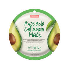 Purederm Коллагеновая тканевая маска Avocado Collagen Mask Avocado 18г