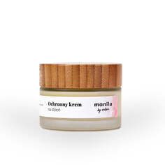 Manilu By Nature защитный дневной крем с биоферментом ацеролы и маслом малины 50мл