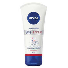 Nivea 3in1 Repair Hand Cream регенерирующий крем для рук 75мл